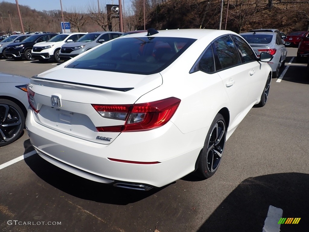2021 Accord Sport SE - Platinum White Pearl / Black photo #4