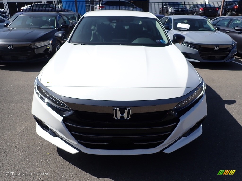 2021 Accord Sport SE - Platinum White Pearl / Black photo #6