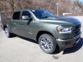 Olive Green Pearl 2021 Ram 1500 Laramie Crew Cab 4x4 Exterior
