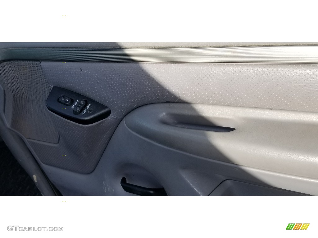 1995 F350 XLT Crew Cab 4x4 - Black / Grey photo #18