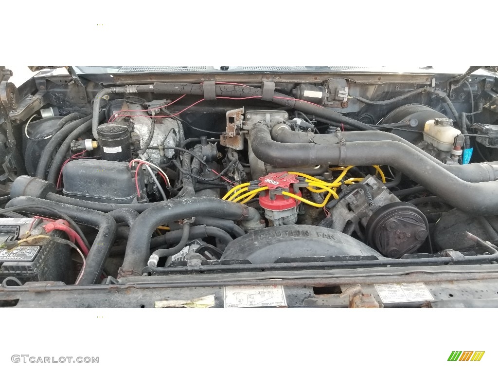 1995 F350 XLT Crew Cab 4x4 - Black / Grey photo #19