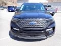 2021 Agate Black Metallic Ford Explorer XLT 4WD  photo #4