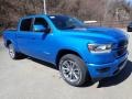 2021 Hydro Blue Pearl Ram 1500 Laramie Crew Cab 4x4  photo #7