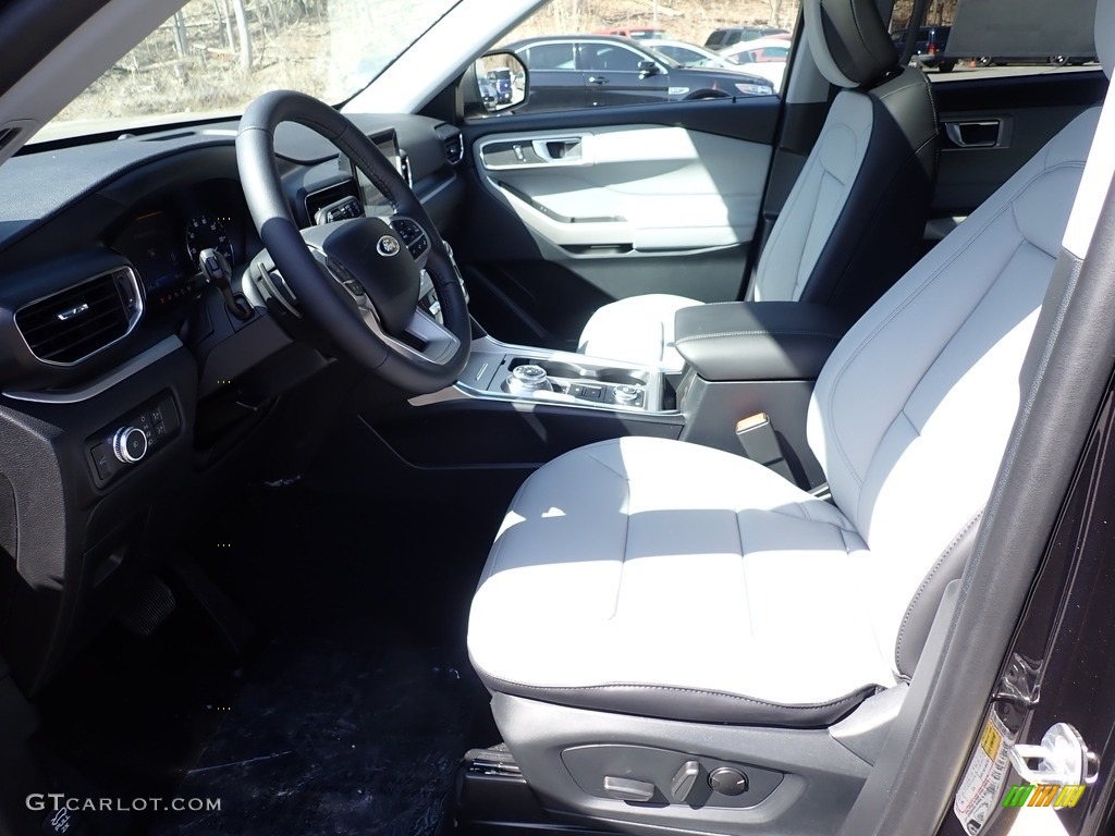 2021 Explorer XLT 4WD - Agate Black Metallic / Light Slate photo #10