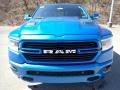2021 Hydro Blue Pearl Ram 1500 Laramie Crew Cab 4x4  photo #8