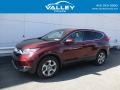 2019 Basque Red Pearl II Honda CR-V EX-L AWD  photo #1
