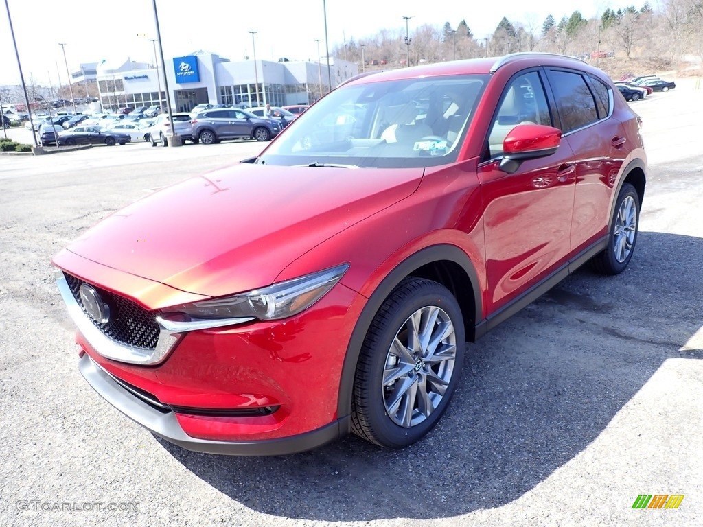 2021 CX-5 Grand Touring AWD - Soul Red Crystal Metallic / Parchment photo #5