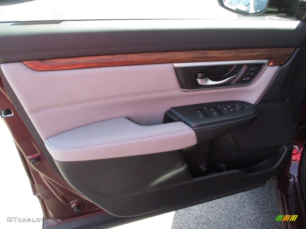 2019 CR-V EX-L AWD - Basque Red Pearl II / Gray photo #10
