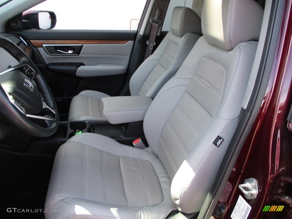 2019 CR-V EX-L AWD - Basque Red Pearl II / Gray photo #11