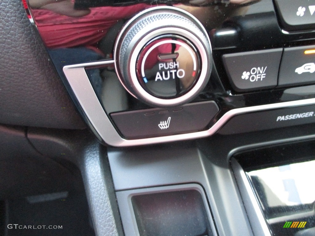 2019 CR-V EX-L AWD - Basque Red Pearl II / Gray photo #18