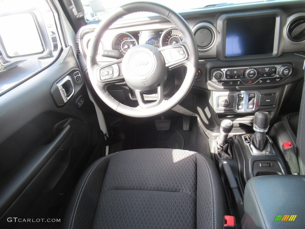 2021 Wrangler Sport 4x4 - Bright White / Black photo #14