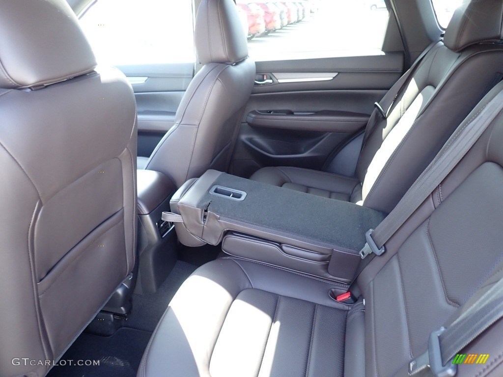 2021 CX-5 Signature AWD - Deep Crystal Blue Mica / Caturra Brown photo #8