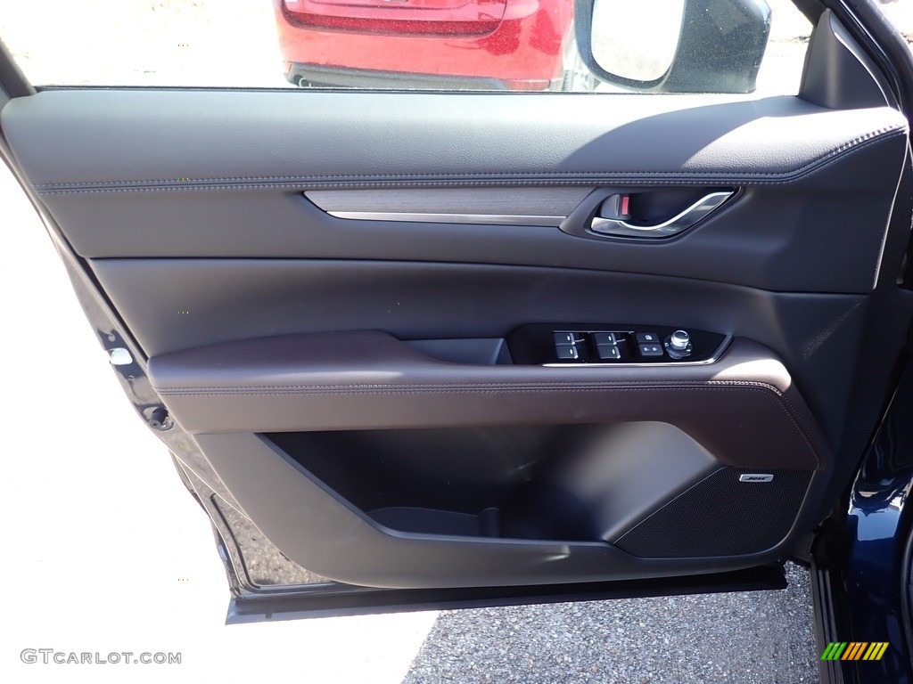 2021 CX-5 Signature AWD - Deep Crystal Blue Mica / Caturra Brown photo #9