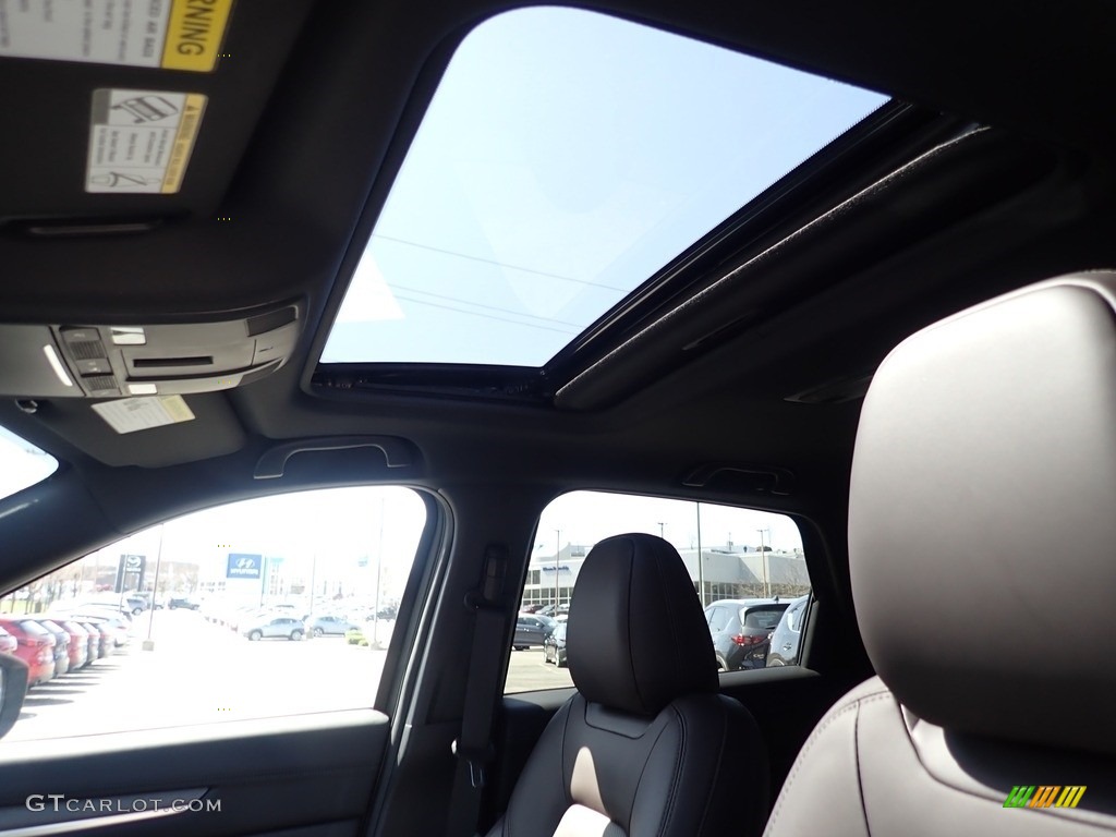 2021 CX-5 Signature AWD - Deep Crystal Blue Mica / Caturra Brown photo #12
