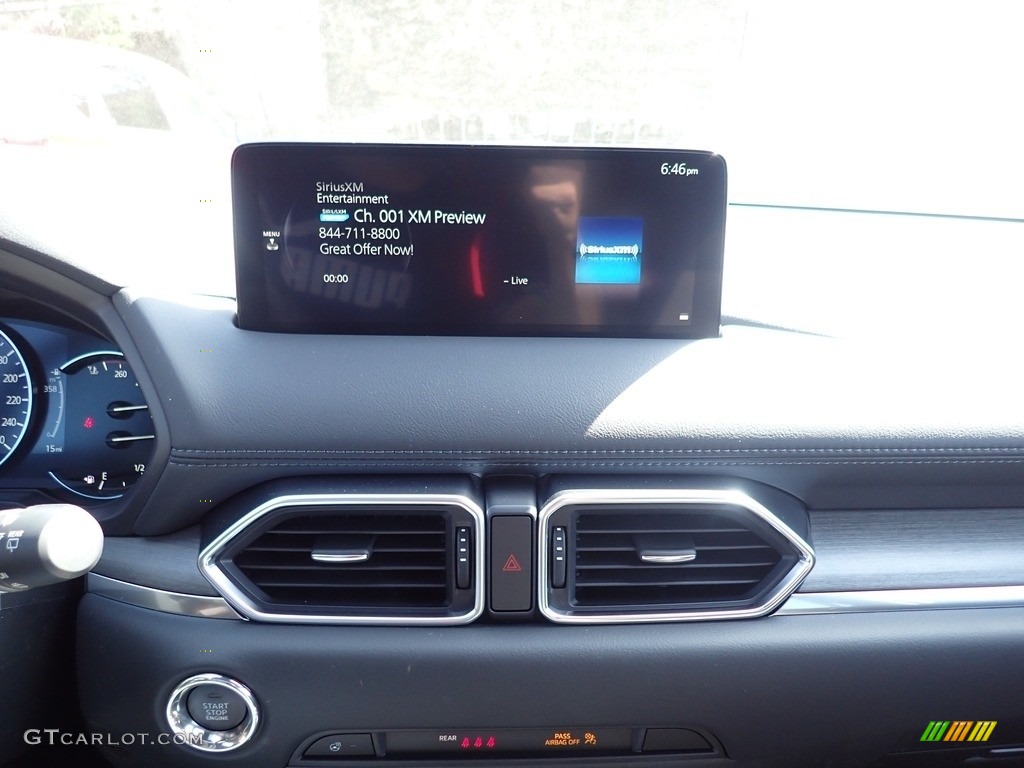 2021 CX-5 Signature AWD - Deep Crystal Blue Mica / Caturra Brown photo #13