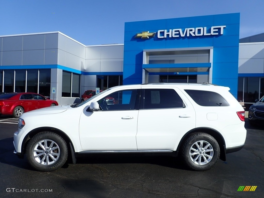 Bright White 2014 Dodge Durango Limited AWD Exterior Photo #141453194