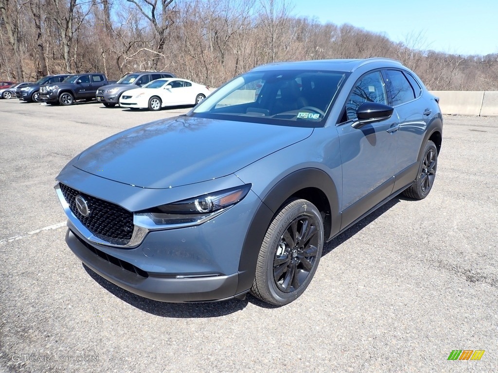 2021 CX-30 Turbo Premium Plus AWD - Polymetal Gray Metallic / Black photo #5