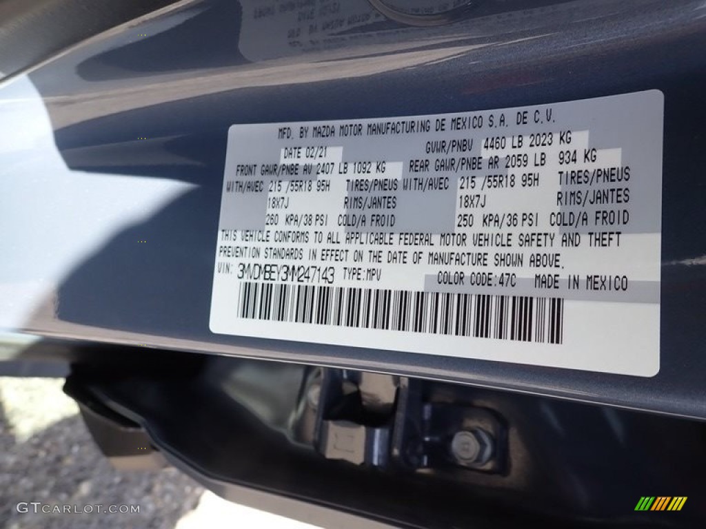 2021 Mazda CX-30 Turbo Premium Plus AWD Color Code Photos