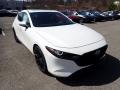 2021 Snowflake White Pearl Mica Mazda Mazda3 Premium Hatchback AWD  photo #3