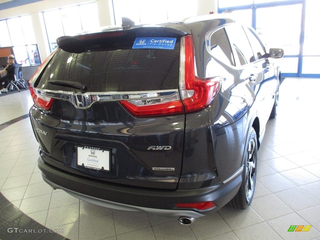 2019 CR-V Touring AWD - Modern Steel Metallic / Gray photo #7