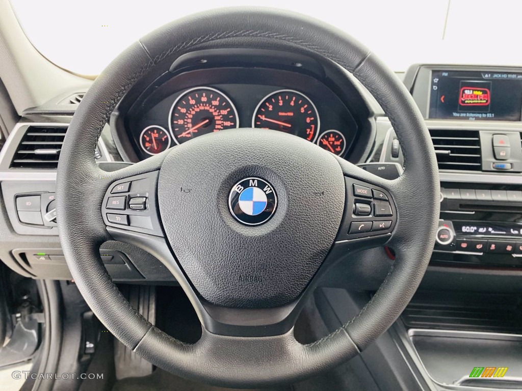 2018 3 Series 320i Sedan - Mineral Grey Metallic / Black photo #5