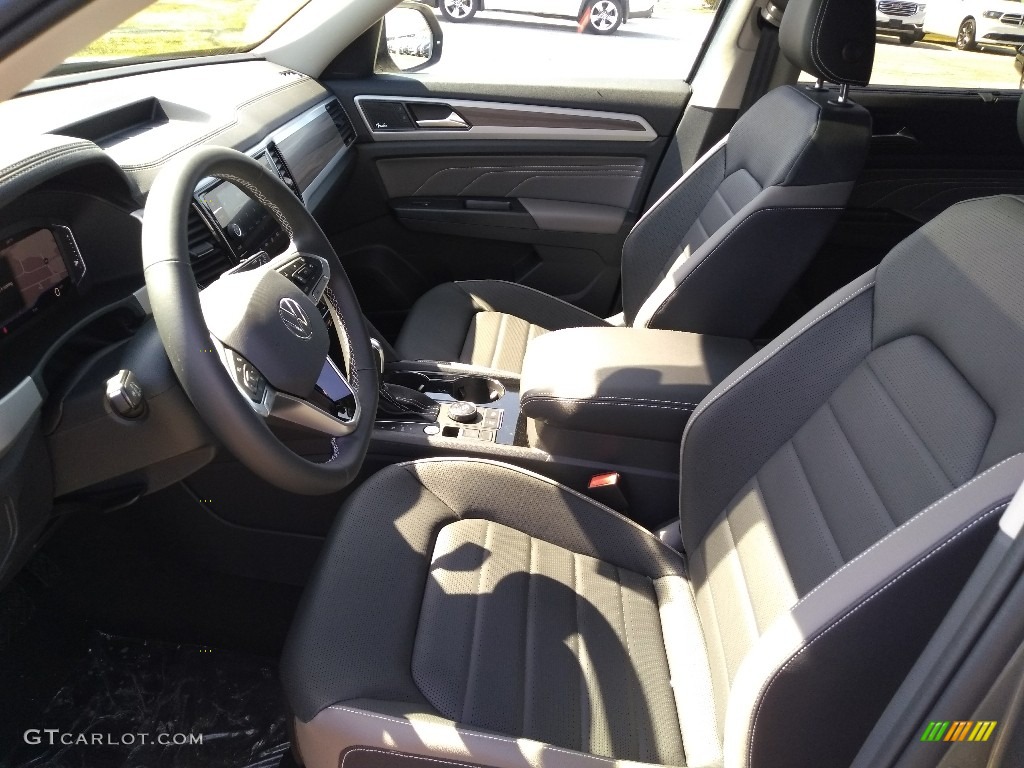 Titan Black/Quartz Interior 2021 Volkswagen Atlas SEL Premium 4Motion Photo #141455048