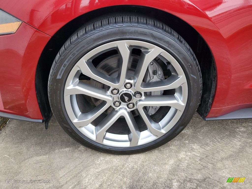 2019 Ford Mustang GT Premium Convertible Wheel Photo #141455423