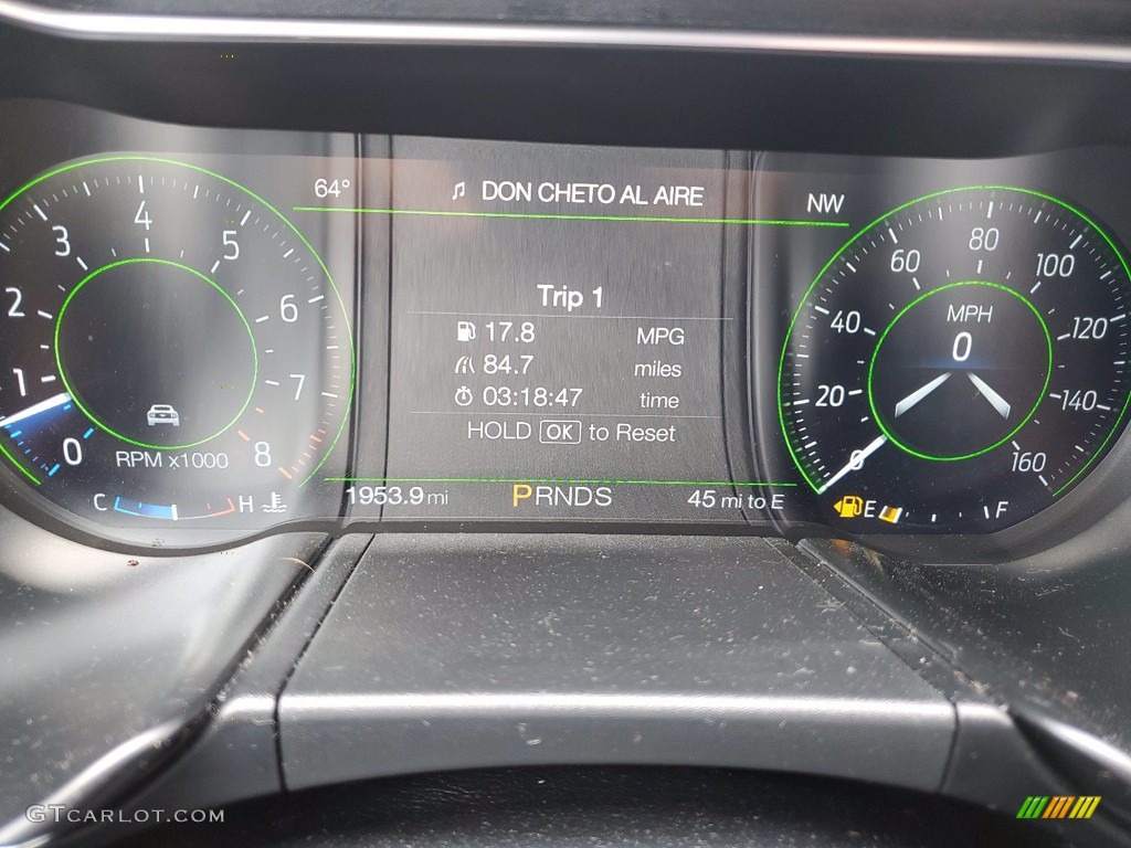 2019 Ford Mustang GT Premium Convertible Gauges Photo #141455645