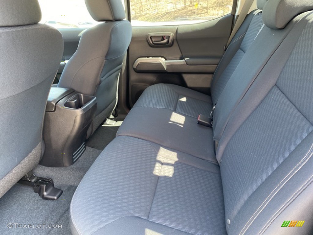 Black Interior 2021 Toyota Tacoma SR5 Double Cab 4x4 Photo #141456476
