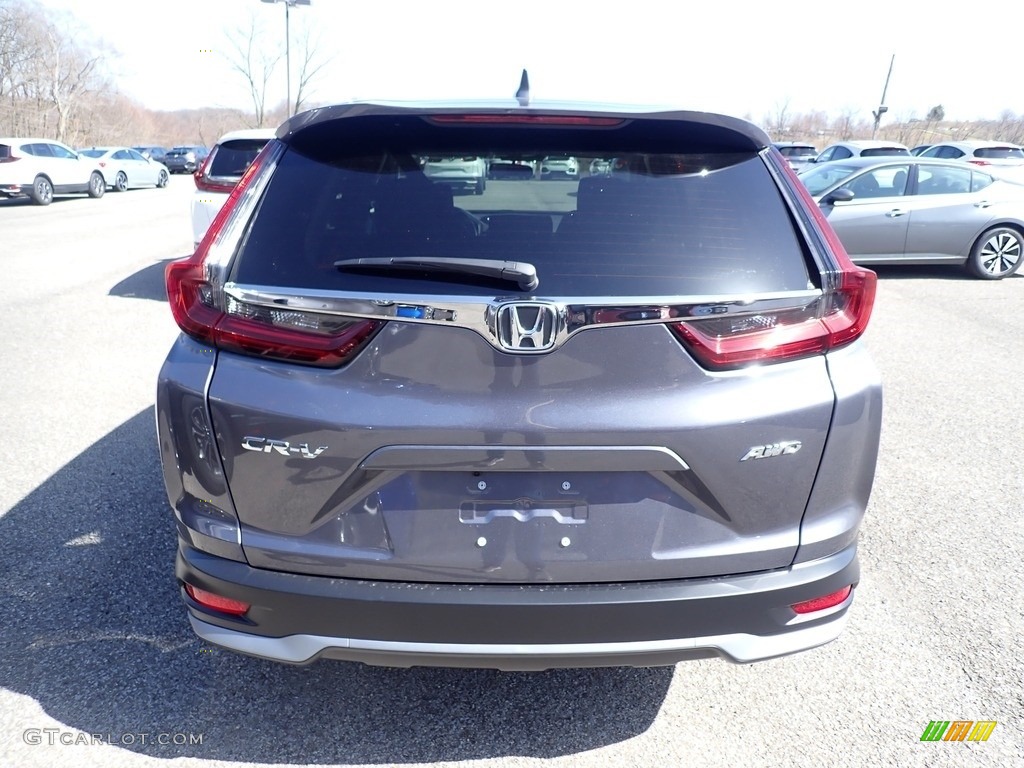 2021 CR-V EX AWD - Modern Steel Metallic / Black photo #5