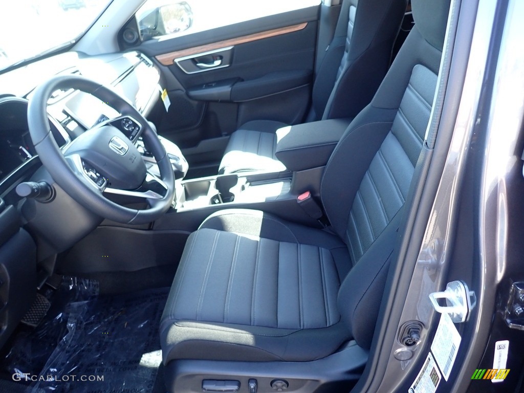 2021 CR-V EX AWD - Modern Steel Metallic / Black photo #9