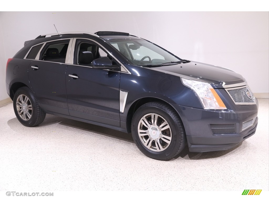 2016 SRX Luxury AWD - Sapphire Blue Metallic / Ebony/Ebony photo #1