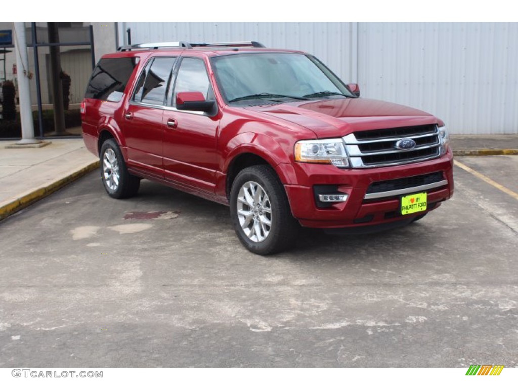 2017 Expedition EL Limited - Ruby Red / Ebony photo #2