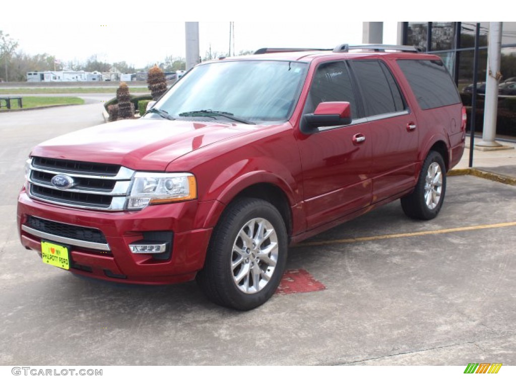 2017 Expedition EL Limited - Ruby Red / Ebony photo #4