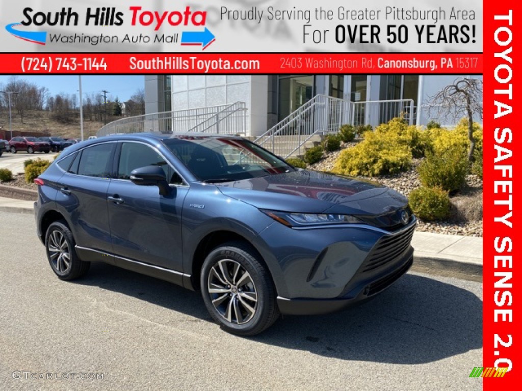 2021 Venza Hybrid LE AWD - Coastal Gray Metallic / Black photo #1