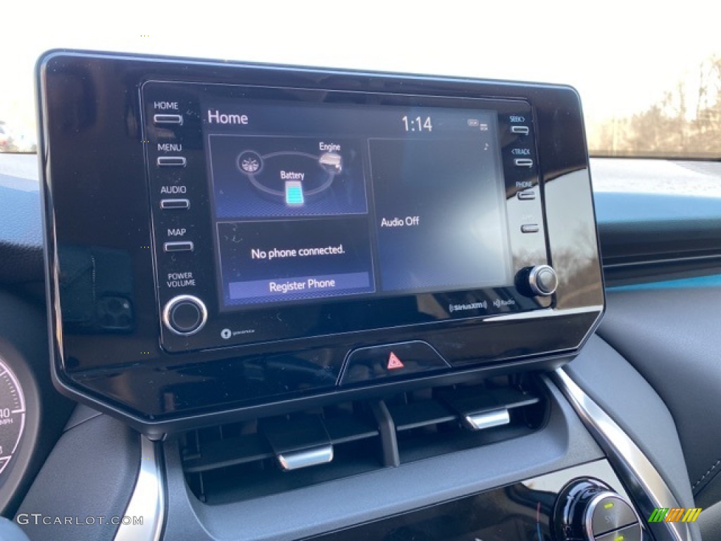 2021 Venza Hybrid LE AWD - Coastal Gray Metallic / Black photo #8