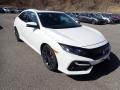 Platinum White Pearl - Civic EX Hatchback Photo No. 5
