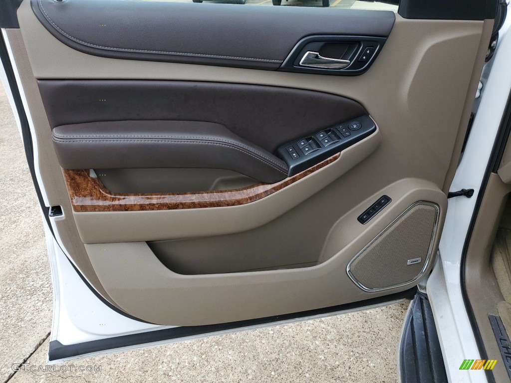 2016 Chevrolet Tahoe LTZ Cocoa/Dune Door Panel Photo #141458441