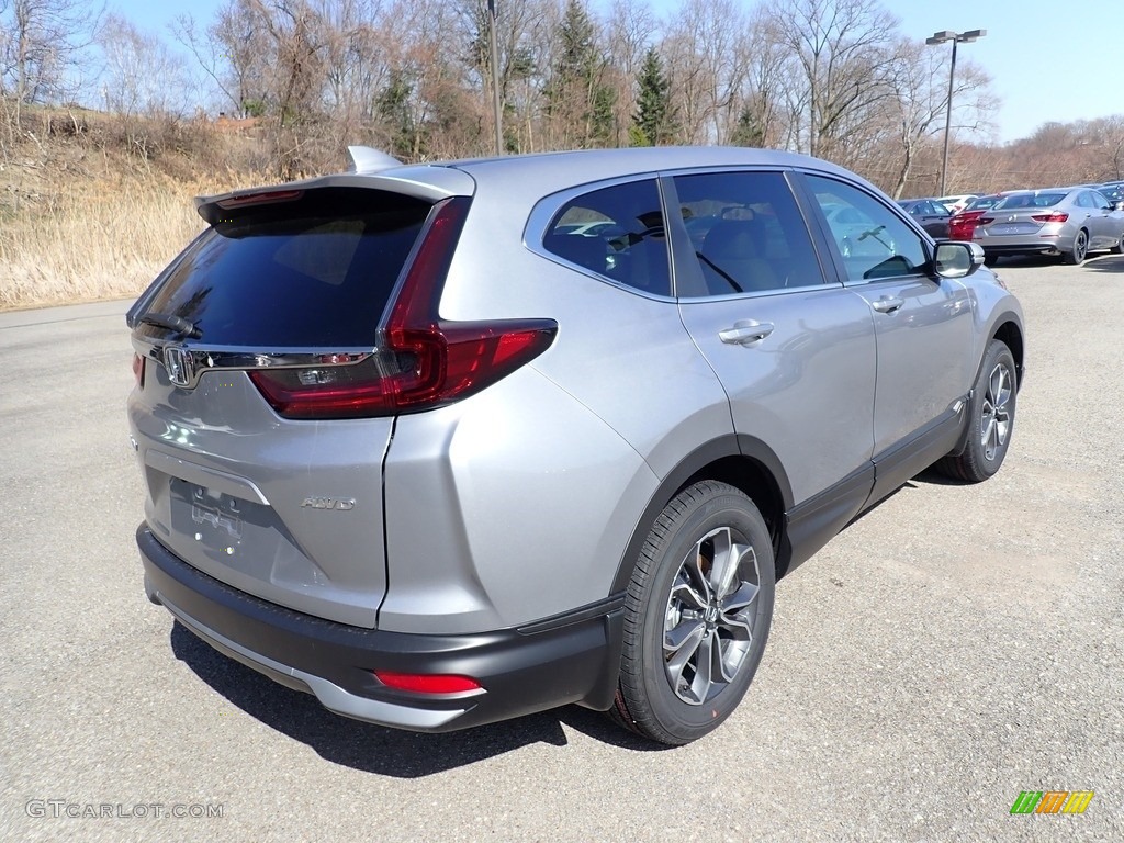 2021 CR-V EX AWD - Lunar Silver Metallic / Gray photo #5