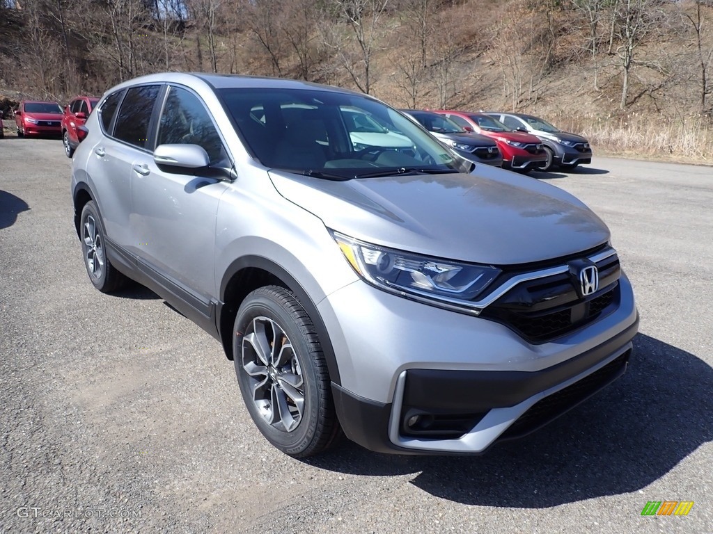 2021 CR-V EX AWD - Lunar Silver Metallic / Gray photo #6