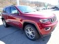 2021 Velvet Red Pearl Jeep Grand Cherokee Limited 4x4  photo #8