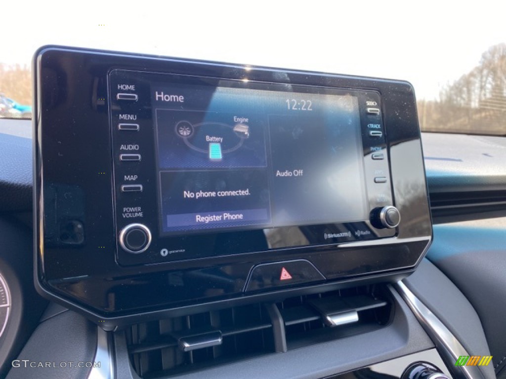 2021 Venza Hybrid LE AWD - Blueprint / Black photo #8