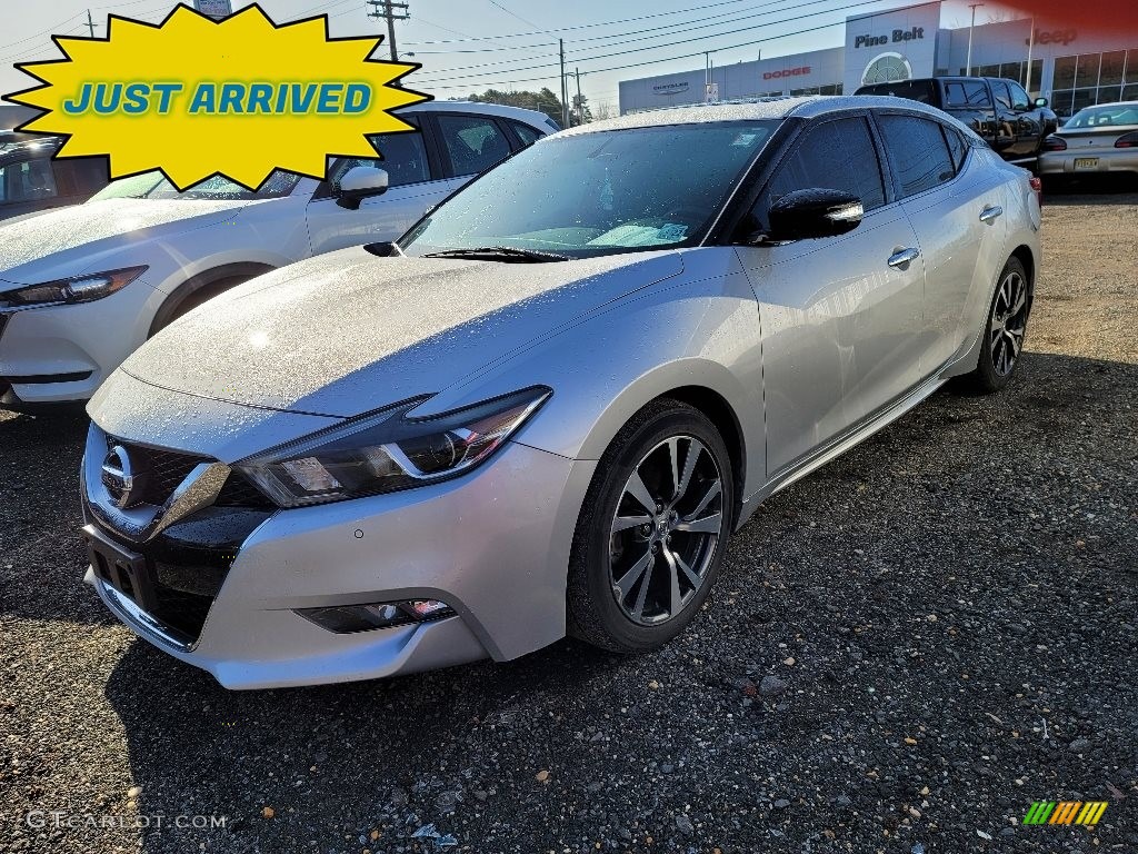 2017 Maxima SV - Brilliant Silver / Charcoal photo #1