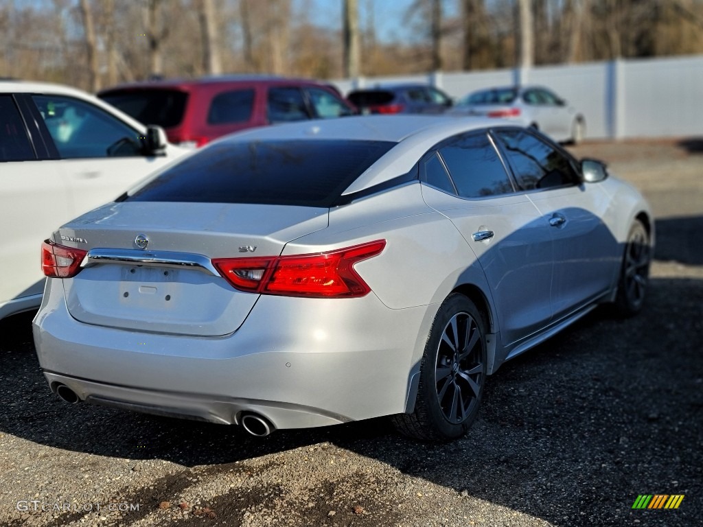 2017 Maxima SV - Brilliant Silver / Charcoal photo #4