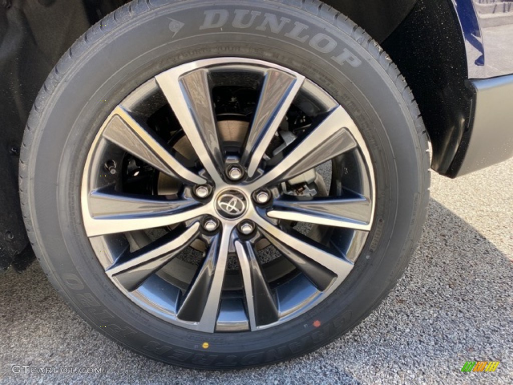 2021 Venza Hybrid LE AWD - Blueprint / Black photo #30