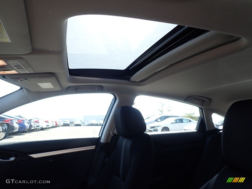 2021 Civic EX Sedan - Modern Steel Metallic / Black photo #13