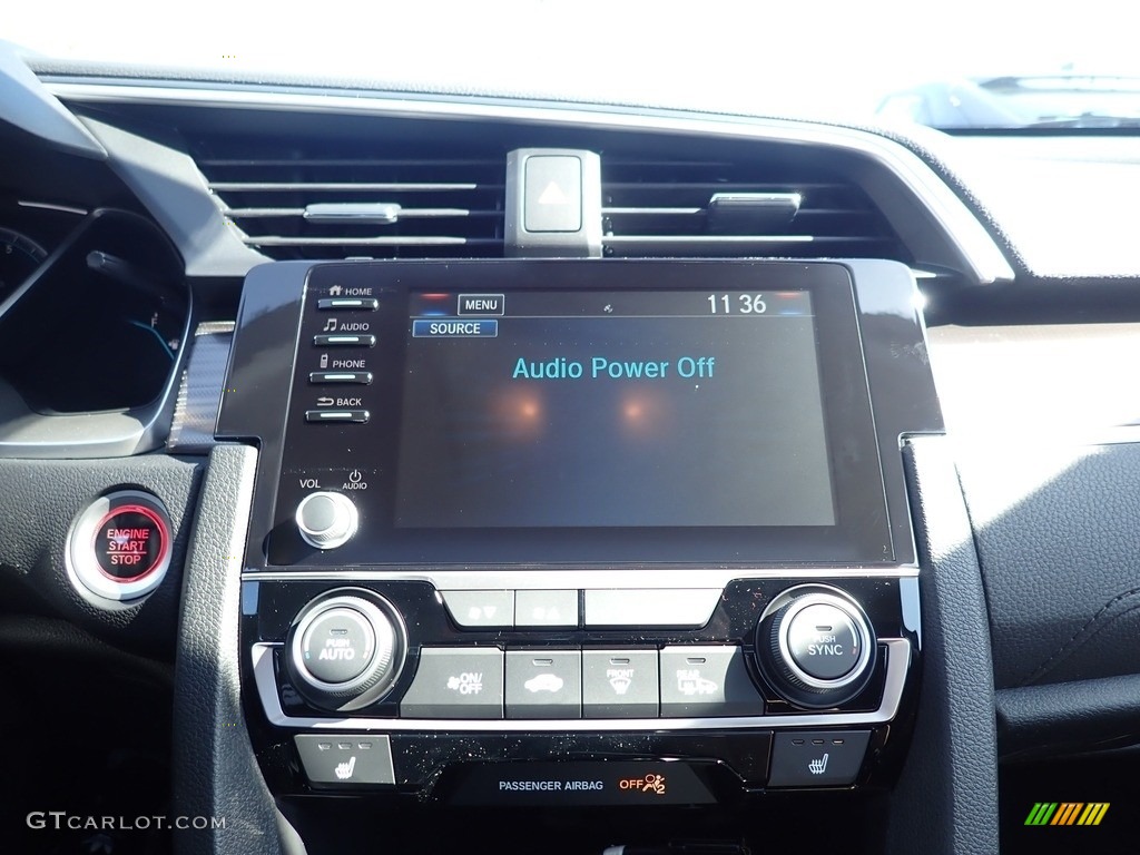 2021 Civic EX Sedan - Modern Steel Metallic / Black photo #14