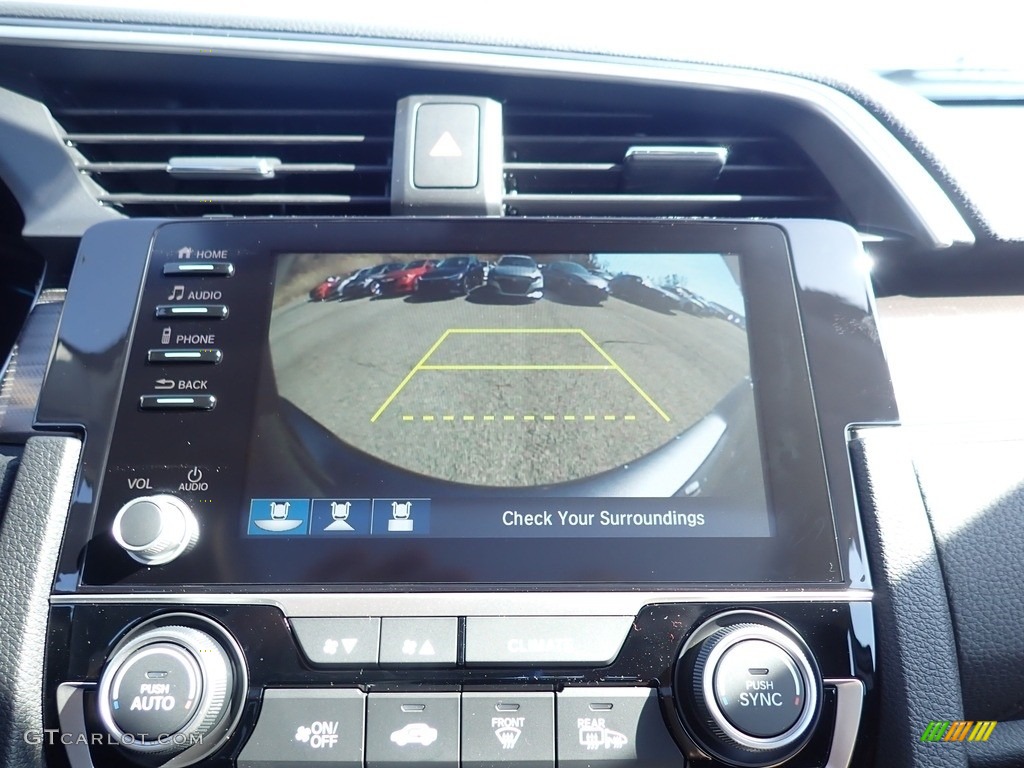 2021 Civic EX Sedan - Modern Steel Metallic / Black photo #15