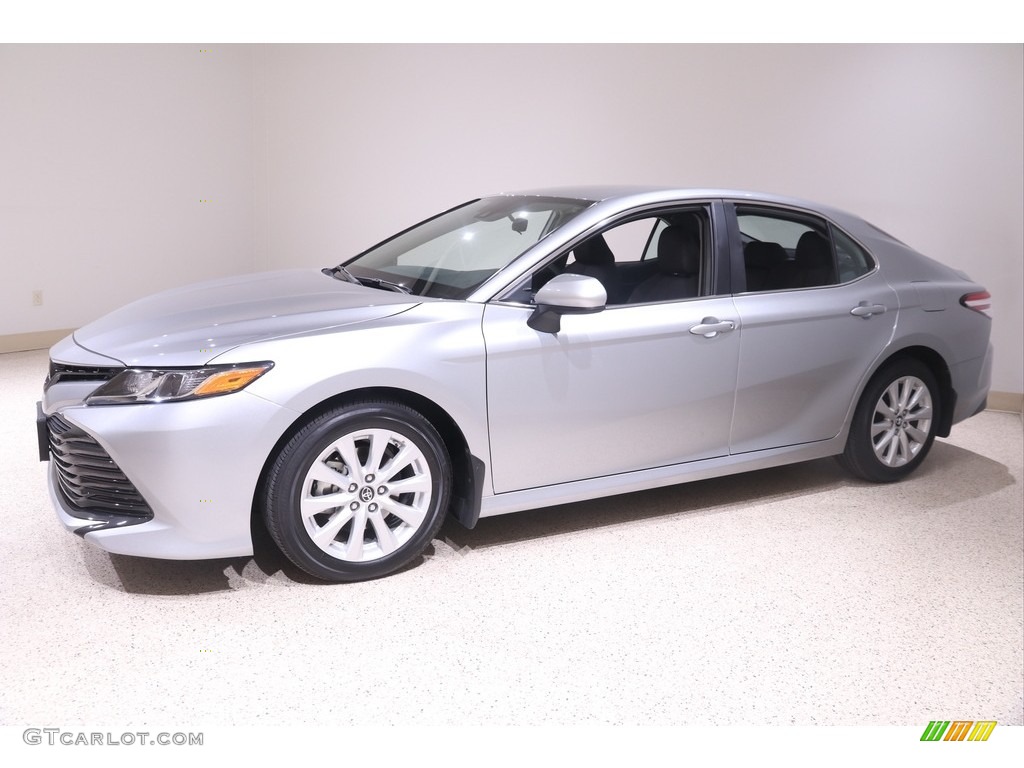 2019 Camry LE - Celestial Silver Metallic / Ash photo #3