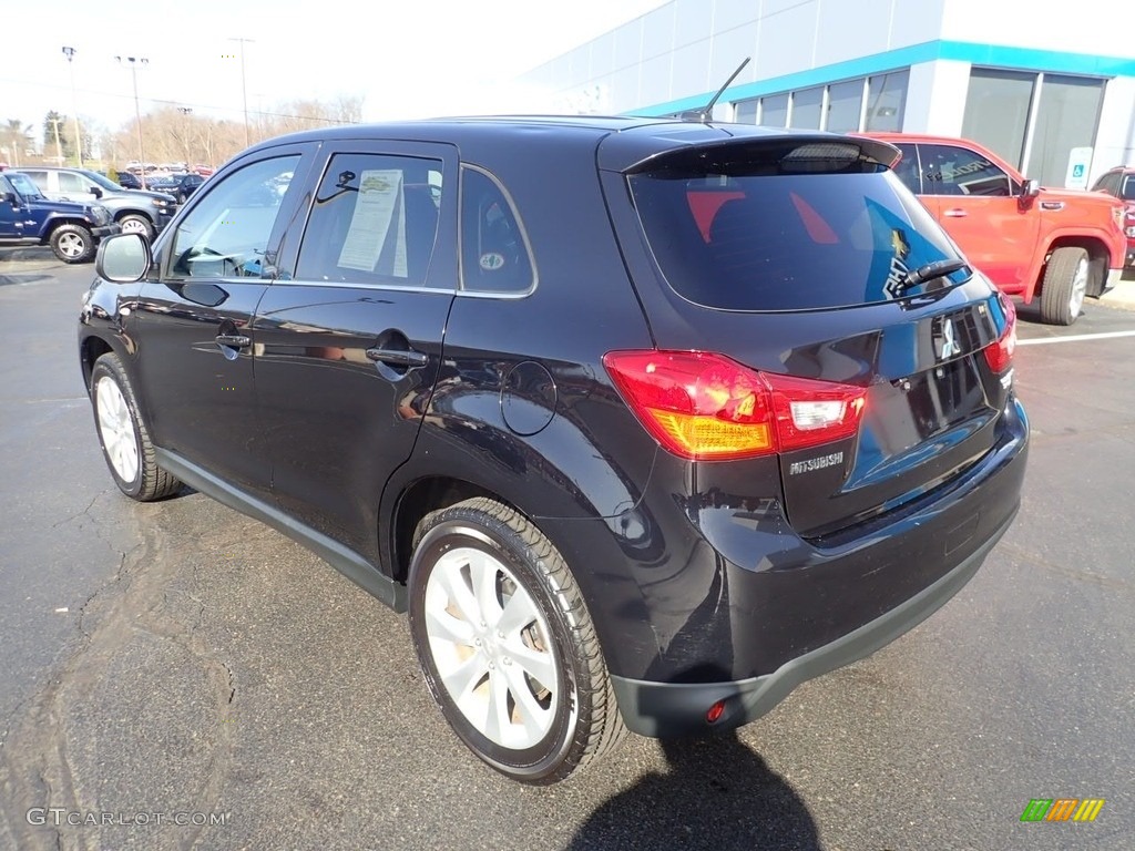 2014 Outlander Sport SE AWD - Labrador Black Pearl / Black photo #4